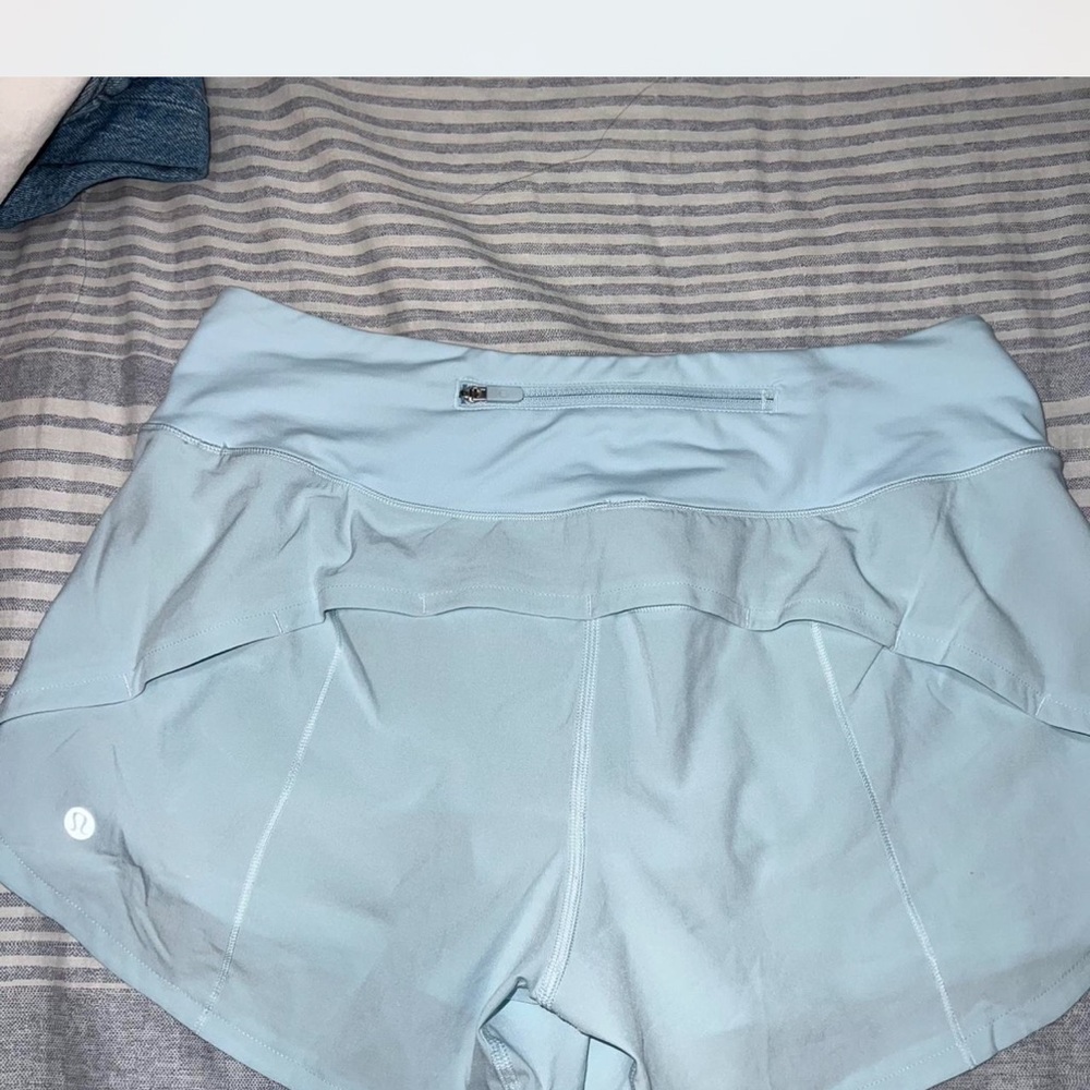 Brand New lululemon athletica Sky Blue Athletic Shorts